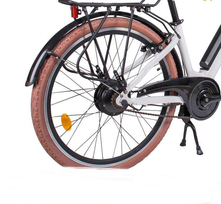 Bicicleta eléctrica urbana Lee6110 con ruedas de 26