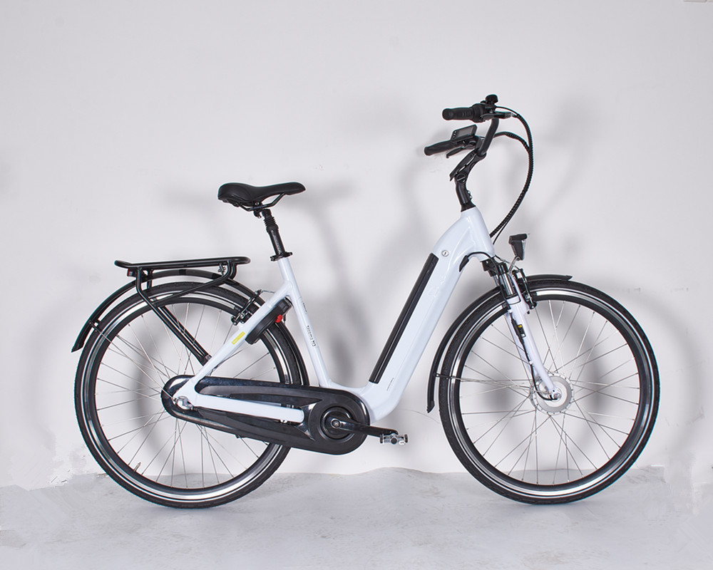Bicicleta eléctrica urbana Lee6040 con motor central
   