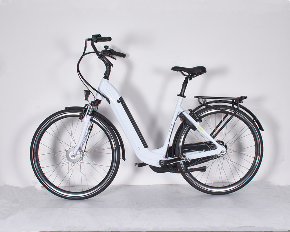Bicicleta eléctrica urbana Lee6040 con motor central
   