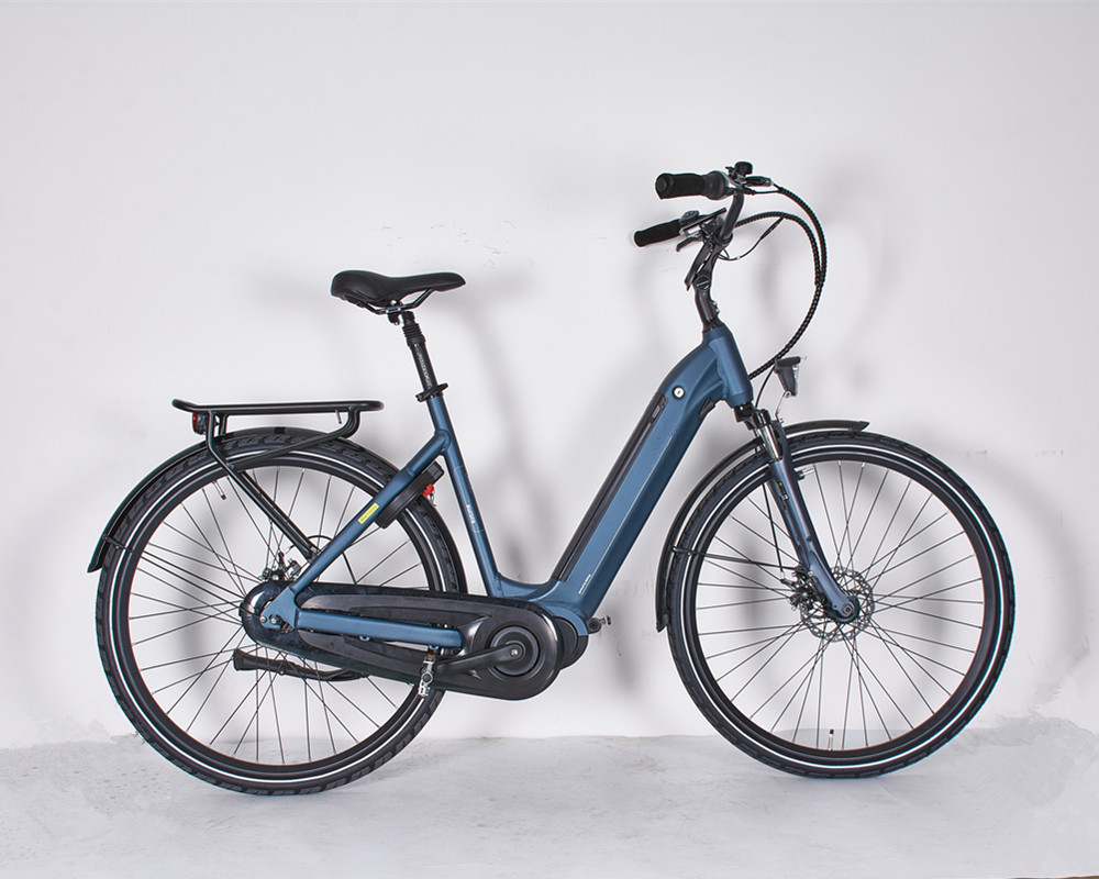 Bicicleta eléctrica urbana Lee6040 con motor central
   