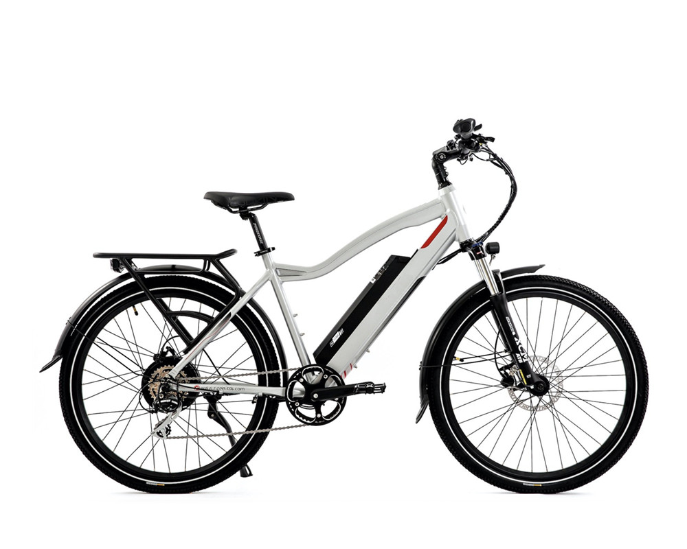 Bicicleta eléctrica urbana con horquilla de suspensión Lee5020
   