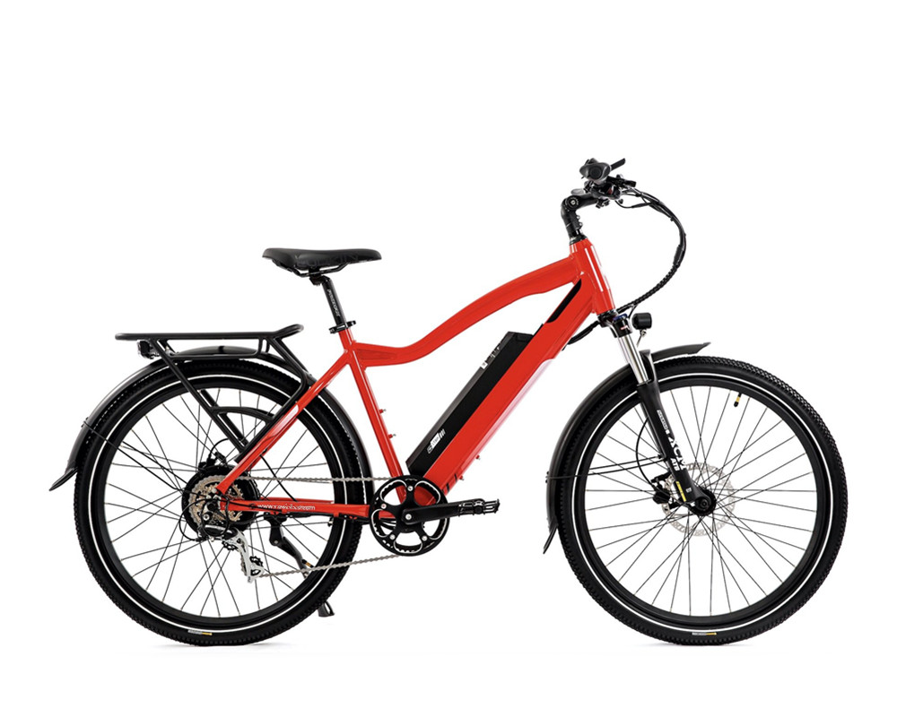 Bicicleta eléctrica urbana con horquilla de suspensión Lee5020
   