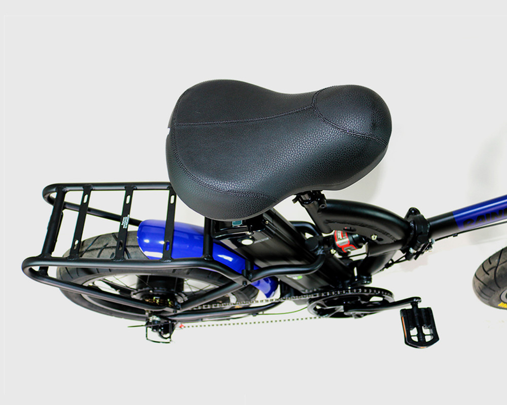 Bicicleta eléctrica plegable Lee9720 con neumáticos anchos
   