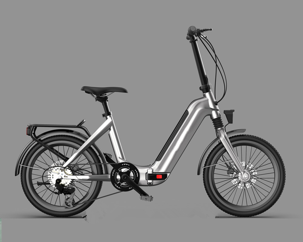 Bicicleta eléctrica plegable con neumáticos anchos lee910
   