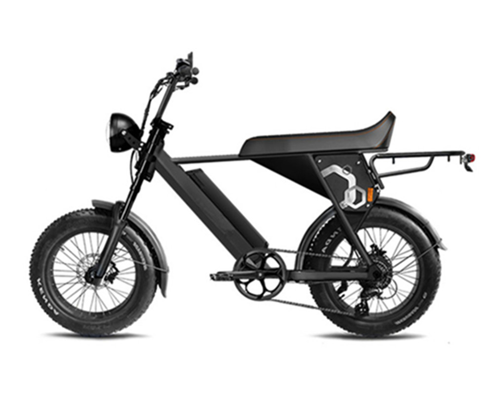 Super Electric Motorbike scrambler tipo ebike utilitaria con neumáticos anchos e bike speed Lee9410-1
   