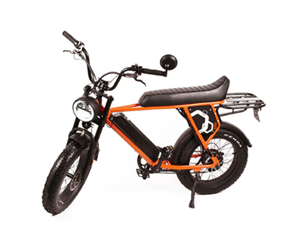 Super Electric Motorbike scrambler tipo ebike utilitaria con neumáticos anchos e bike speed Lee9410-1
   