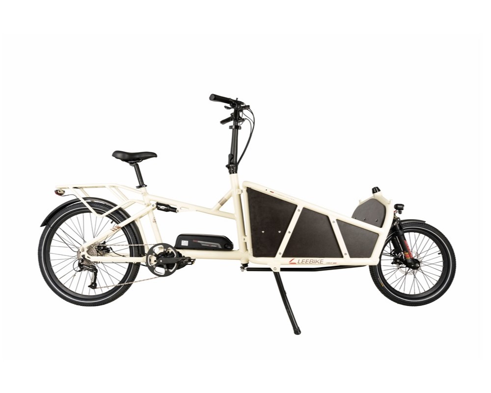 Bicicleta de carga eléctrica Bafang Mid Drive con doble suspensión Lee640
   