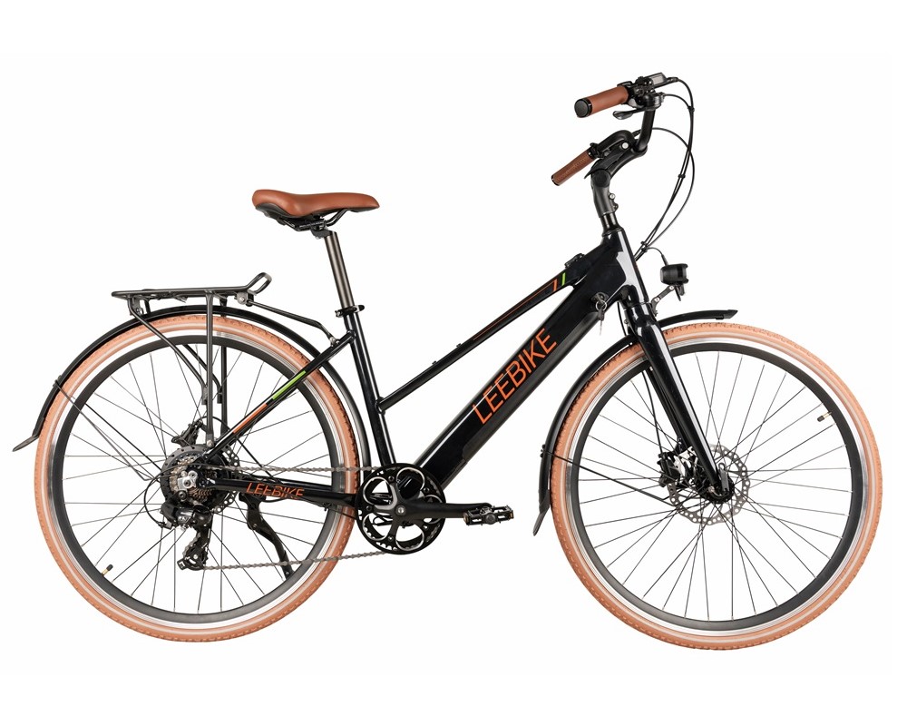 Bicicleta eléctrica de carretera Lee711 con interruptor integrado y sistema PAS
   