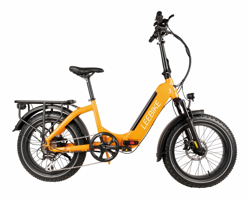 Bicicleta eléctrica plegable con neumáticos anchos lee910
   