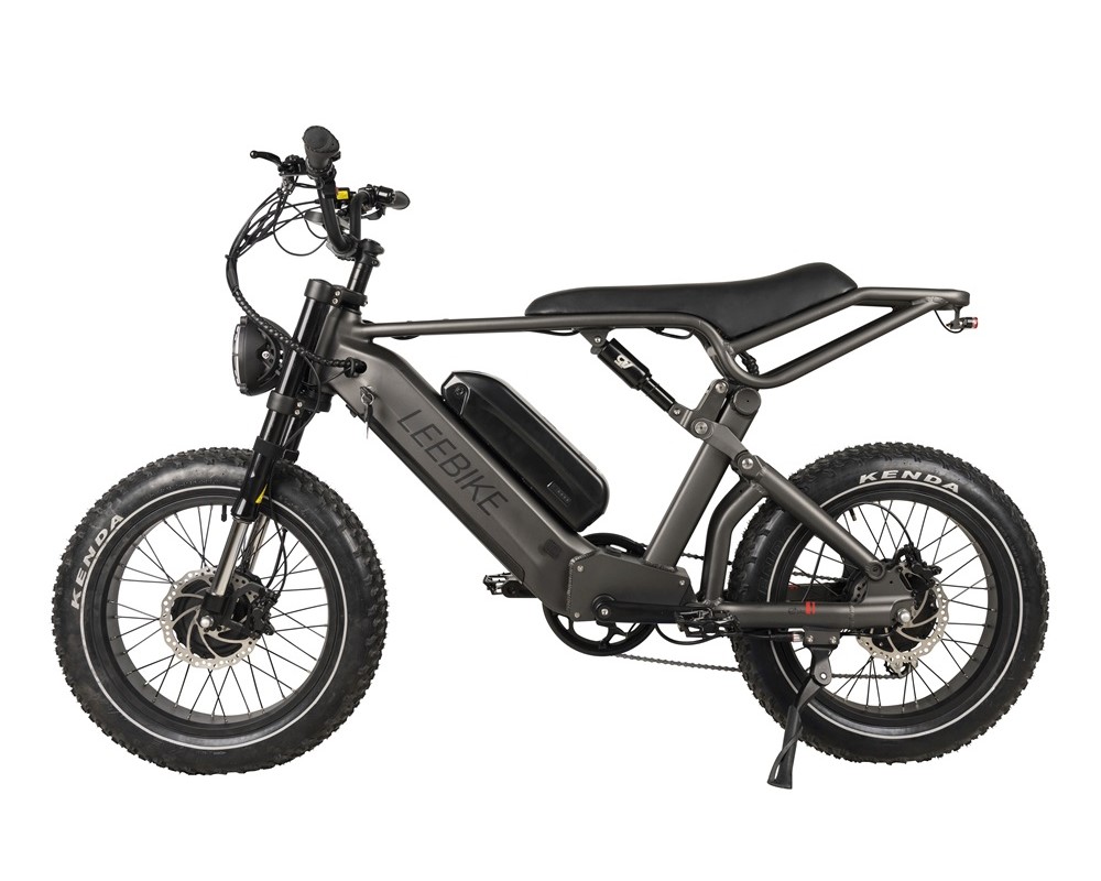 Bicicleta eléctrica de doble motor y doble batería con neumáticos anchos Lee953
   