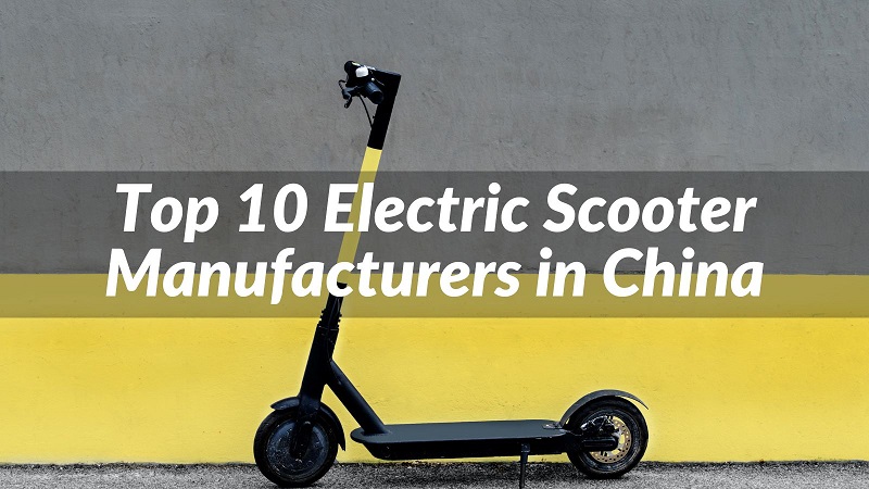 Los 10 principales fabricantes de patinetes eléctricos en China
   