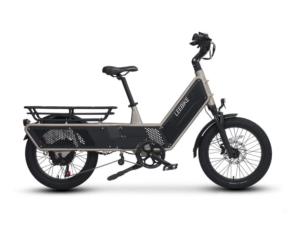Bicicleta eléctrica de reparto de carga Longtail de 750 W
   