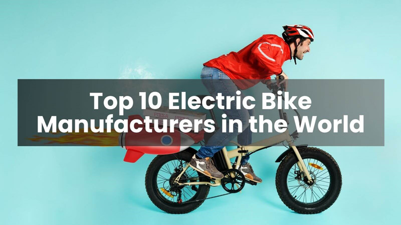 Los 10 principales fabricantes de bicicletas eléctricas del mundo (2025)
   